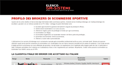 Desktop Screenshot of gm-sistemi.it